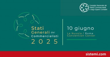 Sistemi è sponsor degli Stati Generali dei Commercialisti 2025