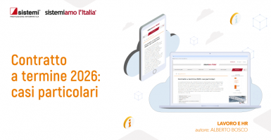 Contratto a termine 2026: casi particolari