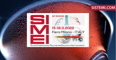 Siamo al SIMEI 2022 – Salone Internazionale Macchine per Enologia e Imbottigliamento