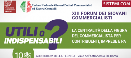 Roma – XIII Forum dei Giovani Commercialisti