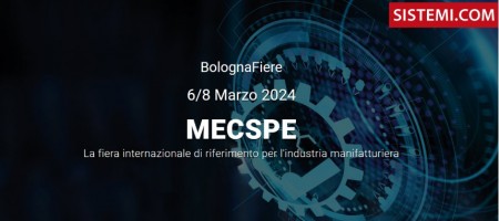 Siamo al MECSPE 2024 – La fiera internazionale per l’industria manifatturiera